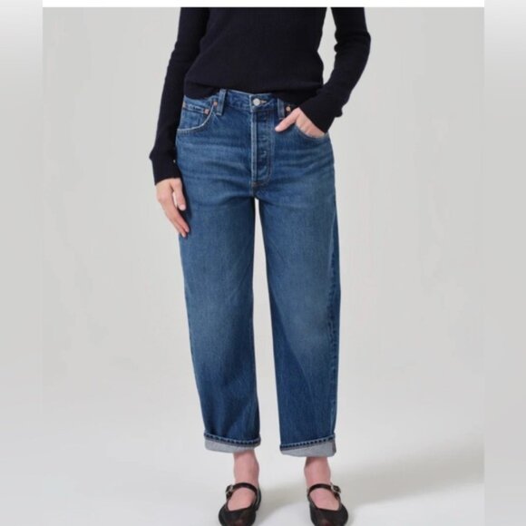 Citizens of humanity the dahlia bow leg baby roll pant - Picture 2 of 8